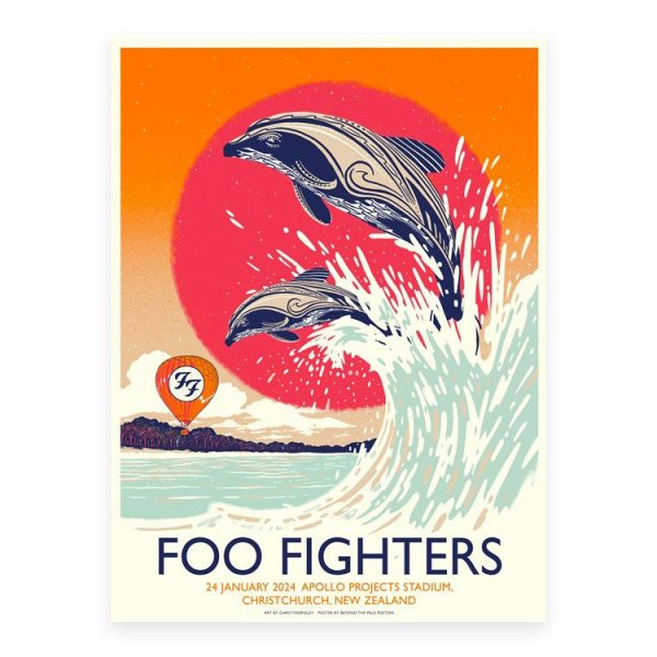 Foo Fighters - Christchurch, 2024 Hot on Sale