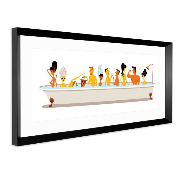 The Long Bath II (Yellow and Orange) Hot on Sale