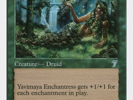 Yavimaya Enchantress [Seventh Edition] Discount