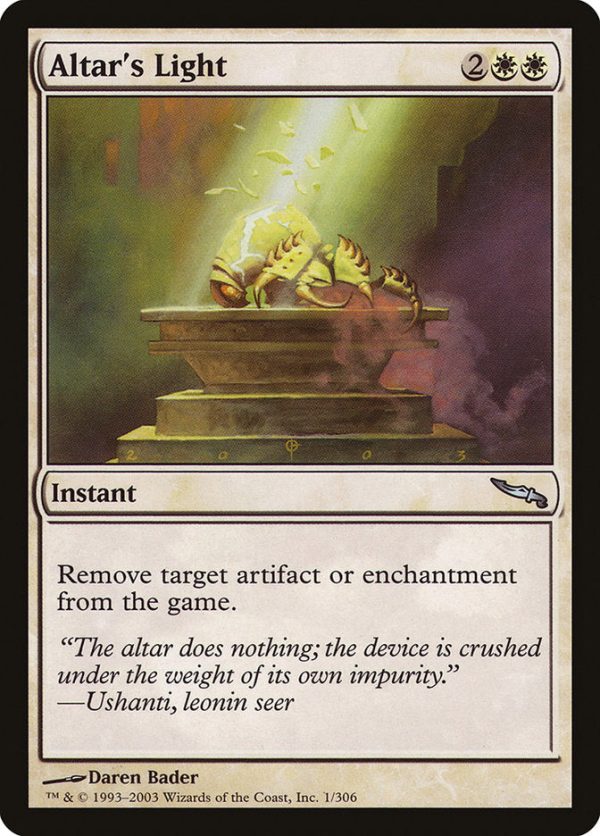 Altar s Light [Mirrodin] Online