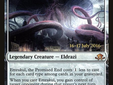 Emrakul, the Promised End [Eldritch Moon Prerelease Promos] Online Sale