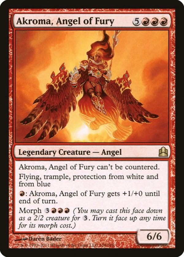 Akroma, Angel of Fury [Commander 2011] Online now