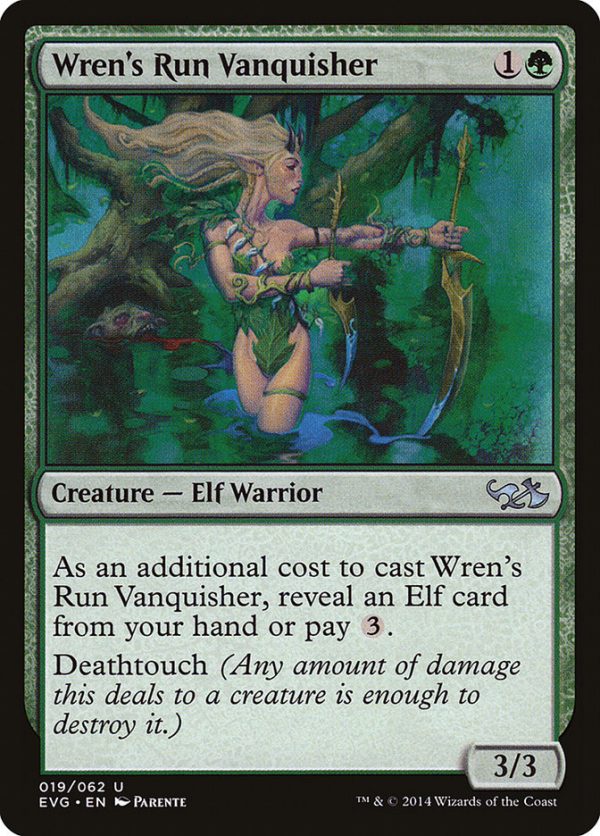 Wren s Run Vanquisher (Elves vs. Goblins) [Duel Decks Anthology] Hot on Sale