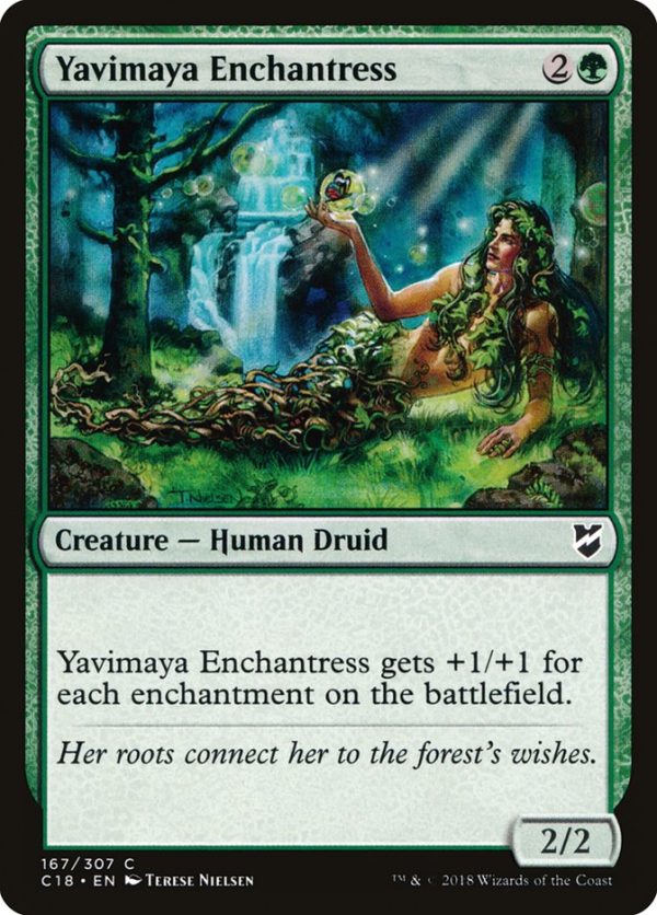 Yavimaya Enchantress [Commander 2018] Sale