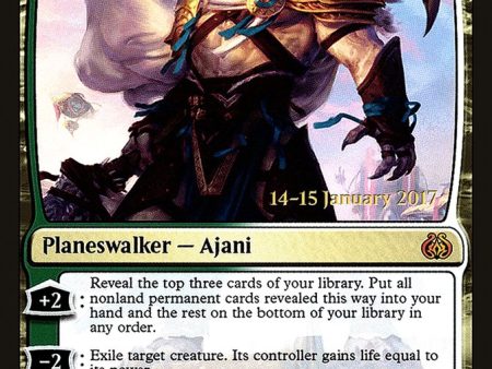 Ajani Unyielding [Aether Revolt Prerelease Promos] For Sale