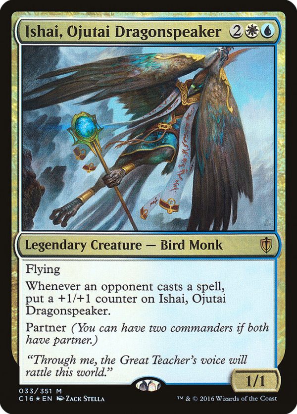 Ishai, Ojutai Dragonspeaker [Commander 2016] Sale