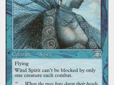 Wind Spirit [Classic Sixth Edition] Online Sale