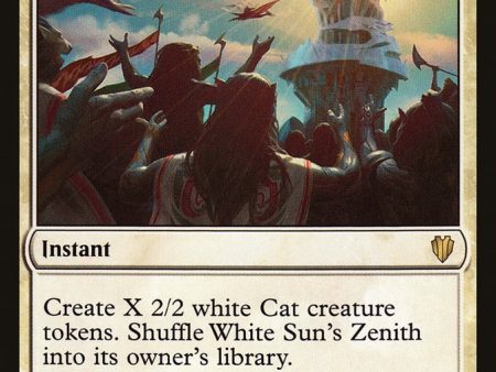 White Sun s Zenith [Commander 2017] Sale