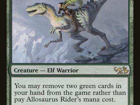 Allosaurus Rider [Duel Decks: Elves vs. Goblins] Online