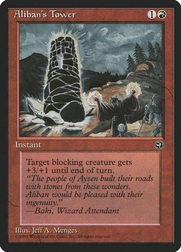 Aliban s Tower (Baki Flavor Text) [Homelands] For Sale