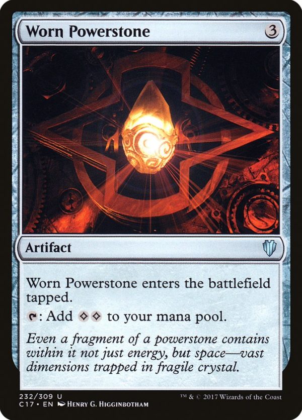 Worn Powerstone [Commander 2017] Supply