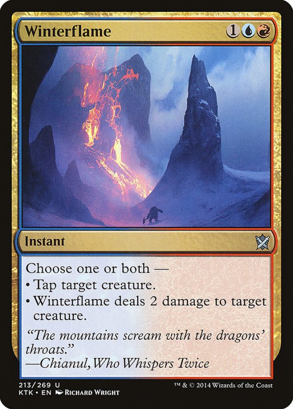 Winterflame [Khans of Tarkir] For Cheap