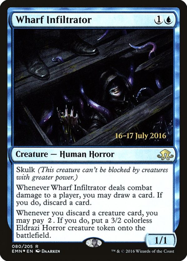 Wharf Infiltrator [Eldritch Moon Prerelease Promos] For Sale