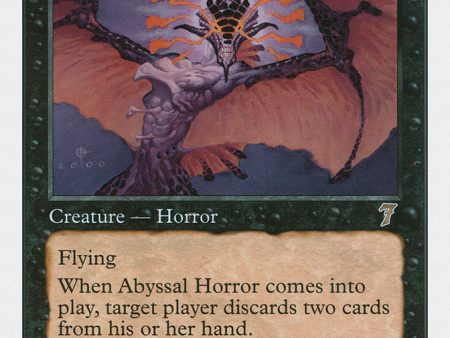 Abyssal Horror [Seventh Edition] For Discount