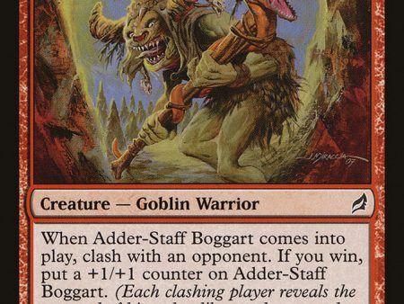 Adder-Staff Boggart [Lorwyn] Sale