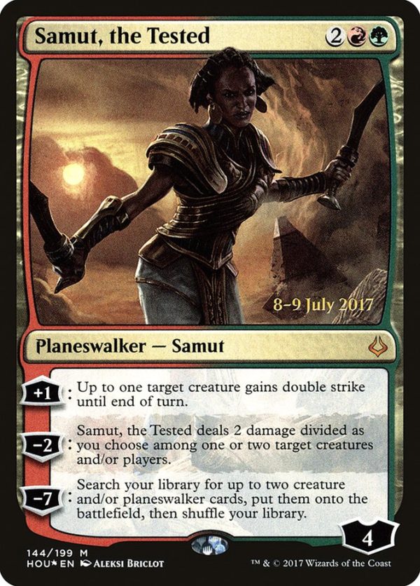 Samut, the Tested [Hour of Devastation Prerelease Promos] For Discount