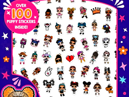 Puffy Stickers: Glitter On! (L.O.L. Suprise!) Sale