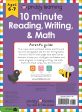 10-Minute Reading, Writing, & Math Wipe Clean Workbook With Pen (Priddy Learning) Cheap