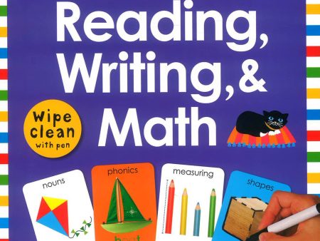 10-Minute Reading, Writing, & Math Wipe Clean Workbook With Pen (Priddy Learning) Cheap